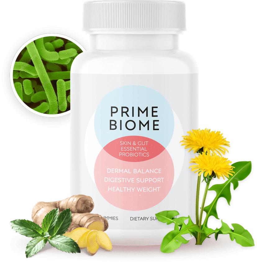 PrimeBiome Skin & Gut Gummies